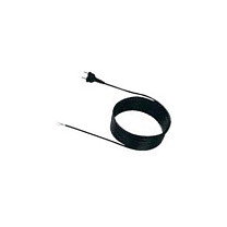 Bachmann H03VV-F 3G0.75 Cable de Corriente, Negro, 2m