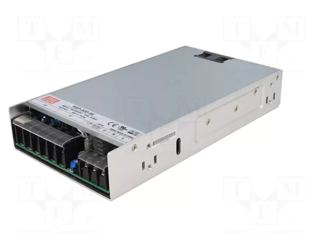 MEAN WELL RSP-500-48 Alimentador de impulso 504W 48VDC