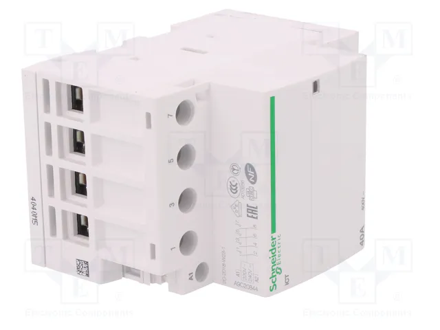 SCHNEIDER ELECTRIC Contactor 4-polar ICT 40A 230-240VAC