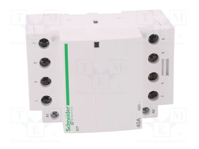 SCHNEIDER ELECTRIC Contactor 4-polar ICT 40A 230-240VAC