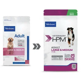 Virbac Pienso Veterinary Adult Large & Medium Dog para Perro Adulto Razas Medianas y Grandes 12 kg