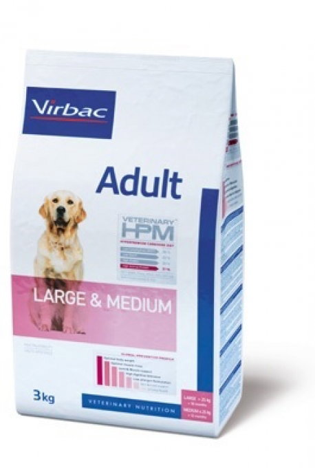 Virbac HPM Adult Large & Medium Dog 12 kg Virbac HPM Adult Large & Medium Dog 12 kg