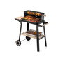 Inde Barbacoa con Ruedas Algon BBQ, Dimensiones 82.3 x 44.3 x 84.5 cm (2 Unidades)