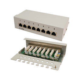 LogiLink NP0016A Patchpanel 8P CAT6 Gris