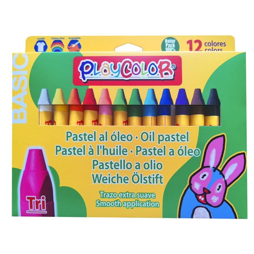 Ceras Pastel Instant Playcolor Tri Al Oleo Caja De 12 Ceras Pastel Instant Playcolor Tri Al Oleo Caja De 12