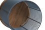 DKD Home Decor Cubertero de Metal y Rubberwood, Surtido de 2 Unidades