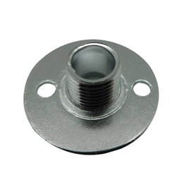 Edm Soporte lámpara con espiga Ap15 de acero zincado 26 mm, 2 unidades