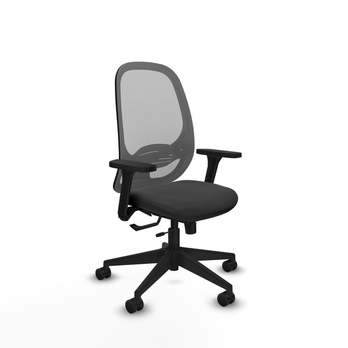 PIQUERAS Y CRESPO Silla de oficina Cilanco con mecanismo Sincro/Traslack, Gris PIQUERAS Y CRESPO Silla de oficina Cilanco con mecanismo Sincro/Traslack, Gris
