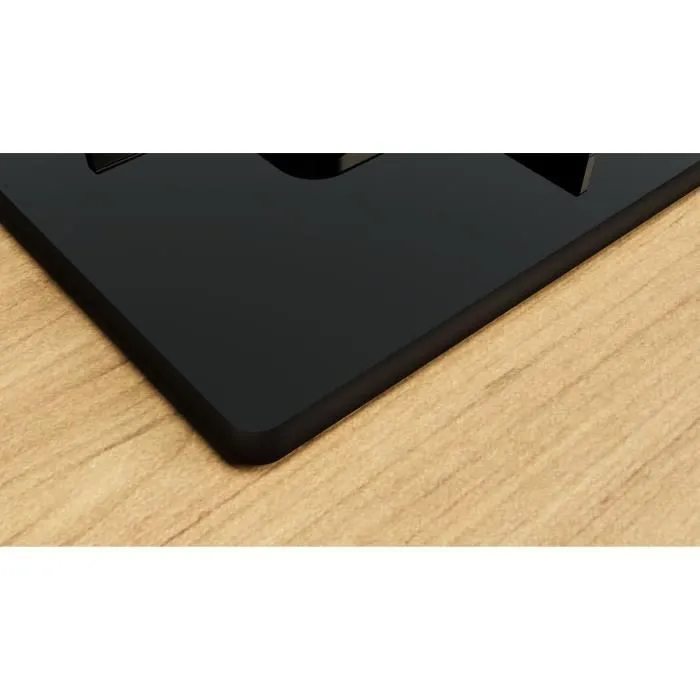 Bosch POP6B6K30 Placa de gas Serie 2, 4 quemadores, Negro, 52 x 59 x 5,4 cm