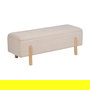 Banco Baúl Crema Dm-Tejido 122 X 42 X 45 cm