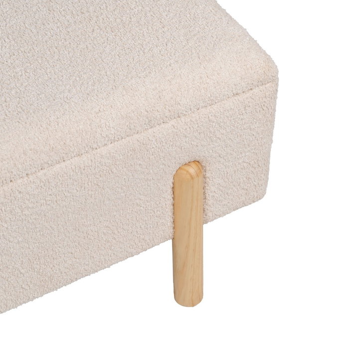 Banco Baúl Crema Dm-Tejido 122 X 42 X 45 cm