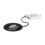 Brumberg 39379183 Set de focos empotrables LED redondo 7W 680lm 3000K negro regulable