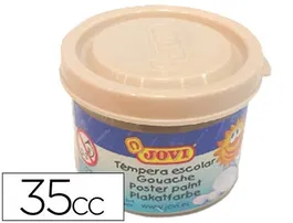 Jovi Tempera Escolar 35 ml Color Carne Pintura Al Agua