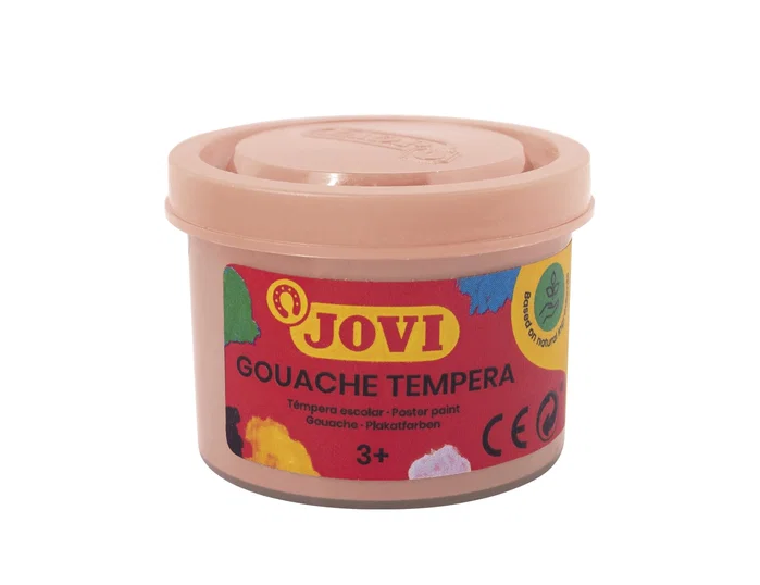 Jovi Tempera escolar 35 ml color carne, pack de 5 unidades