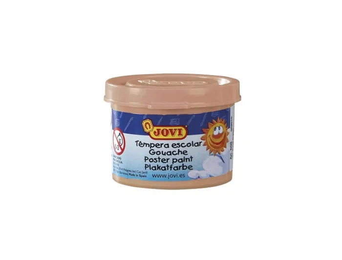 Jovi Tempera Escolar 35 ml Color Carne Pintura Al Agua