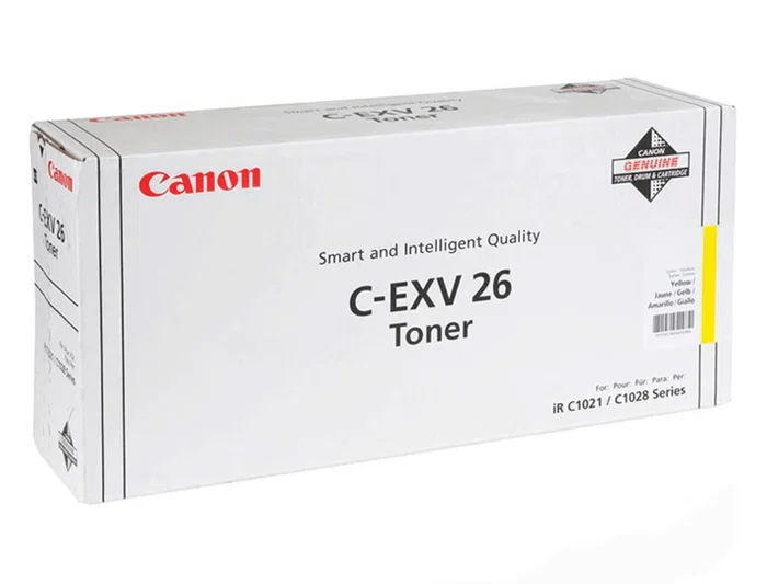 Canon EXV26Y Tóner Original Amarillo para IRC1021i IRC1028i