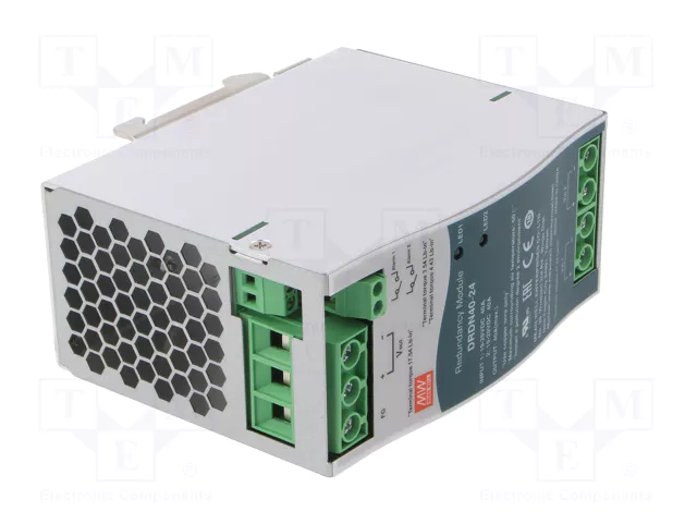 MEAN WELL DRDN40-24 Módulo de redundancia para carril DIN 24VDC 40A MEAN WELL DRDN40-24 Módulo de redundancia para carril DIN 24VDC 40A