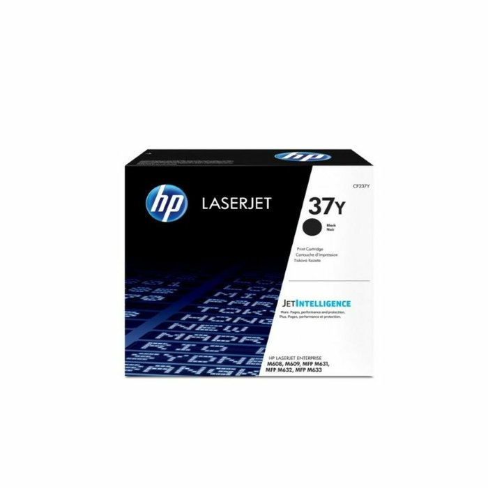 HP Cartucho de Tóner Original 37Y (CF237Y) XL Negro