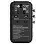 Verbatim GaN III Uni.Travel Adaptador 140W Cargador Universal Negro UTA-10 32125