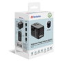 Verbatim GaN III Uni.Travel Adaptador 140W Cargador Universal Negro UTA-10 32125