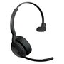 Jabra Evolve2 55 Link380a MS Mono con Soporte de Carga, Negro