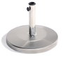 DKD Home Decor Base para Parasol Ajustable 48x48x38 cm Cromada