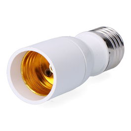 F-Line Alargador E27 a E27 Blanco, 9 cm de extensión, Ø32 x 89 mm