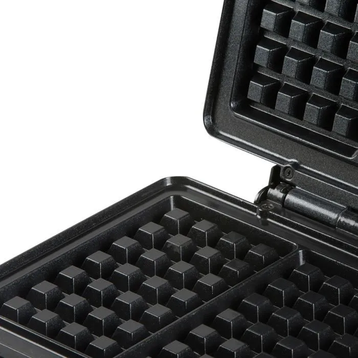 Domo DO9280W Máquina para hacer gofres, 1520 W, 2 gofres XL, Blanco