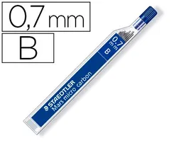 Staedtler Minas Mars Micro Grafito 0,7 mm B Tubo con 12 Unidades