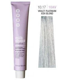 Milk Shake Creative Tinte permanente 10.1710AV Violet Platinum Ash Blond 100 ml