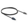 DeLOCK Cable de fibra óptica LWL POF Kunststoff HFBR 4503-4513Z de 2 m