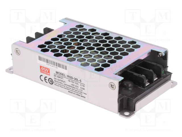 MEAN WELL RSD-30L-5 Convertidor DC/DC 30W 5VDC 6A