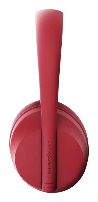 Energy Sistem Hoshi Eco Auriculares Diadema Bluetooth 5.3 Over-Ear, 23h Batería, USB Tipo C, Diseño Circumaural, Color Rojo