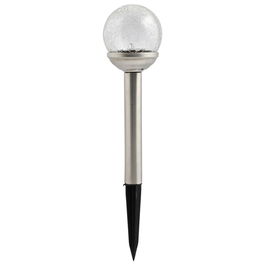 Outfit Lámpara Solar LED Blanca Cálida, Diámetro 8 cm, Altura 34 cm