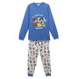 Cerdá Pijama Largo Single Jersey Mickey Azul M