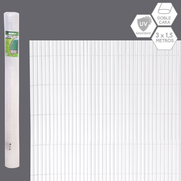 Cañizo Blanco PVC 1 x 300 x 150 cm Cañizo Blanco PVC 1 x 300 x 150 cm