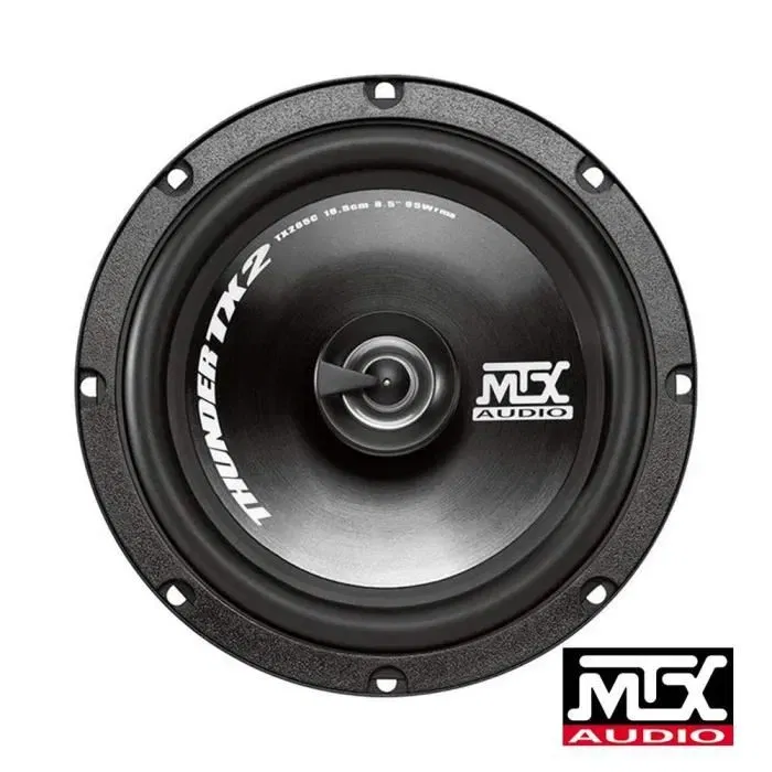 MTX Audio Altavoz Coaxial 2 Vías TX265C Ø16.5cm 65W RMS 4O MTX Audio Altavoz Coaxial 2 Vías TX265C Ø16.5cm 65W RMS 4O
