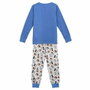 Cerdá Pijama Largo Mickey Single Jersey Azul L