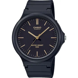 Casio MW-240-1E2VEF Reloj Negro Resina Resistencia al Agua 5 Bares