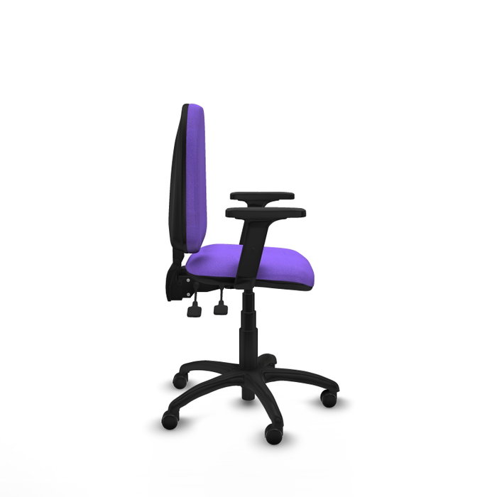 PIQUERAS Y CRESPO Silla de oficina Aýna con mecanismo Asincro, color Lila