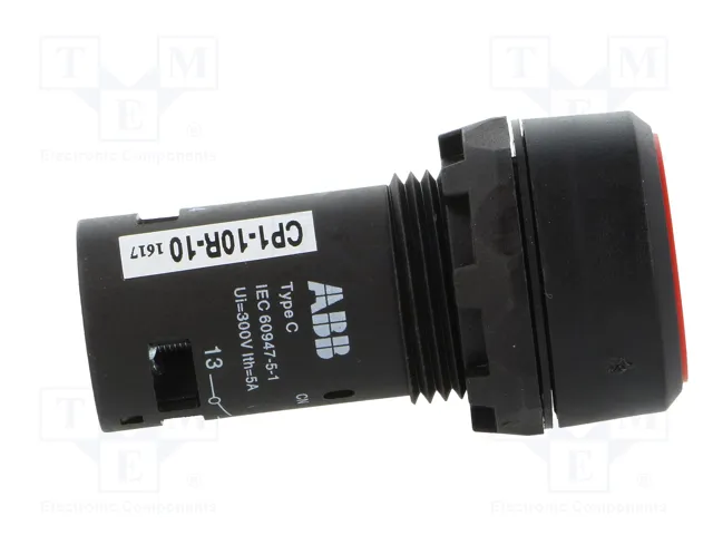 ABB CP1-10R-10 Interruptor de presión rojo 22mm