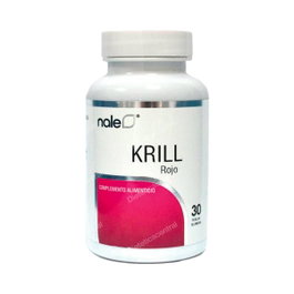 Nale Krill Rojo Aceite de Krill 500 mg 30 Perlas - Suplemento Omega 3 para Memoria, Colesterol y Articulaciones