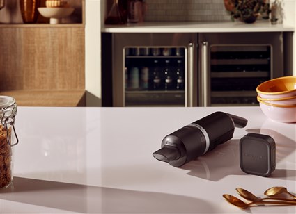 Kitchenaid 5KKVR121BM Aspirador de Cocina Inalámbrico con Batería GO, Negro Mate