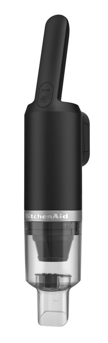 Kitchenaid 5KKVR121BM Aspirador de Cocina Inalámbrico con Batería GO, Negro Mate