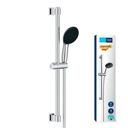 Grohe Conjunto de ducha Vitalio Star 110 con mango de 1 función, flexo de 1,75 cm y barra de 60 cm