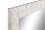 DKD Home Decor Espejo Mango Blanco y Natural 120x76 cm