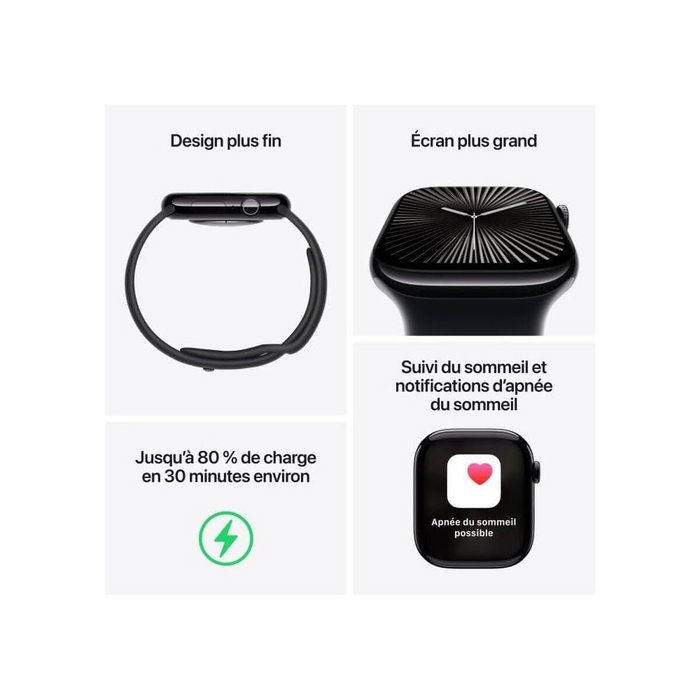 Smartwatch Apple Watch Series 10 GPS + Cellular Azul 1,77"