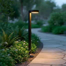 Fenglu Baliza LED Exterior 60Cm 10W 220VAC 3000K Negro
