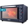 Grunkel Horno Eléctrico de Sobremesa HR-48PROMAX, 48 Litros, 2200W, Convección Independiente, Negro