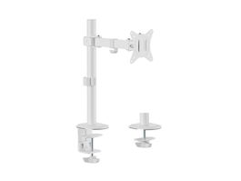 EQUIP Soporte articulado para escritorio de monitor de 17" a 32", color blanco
